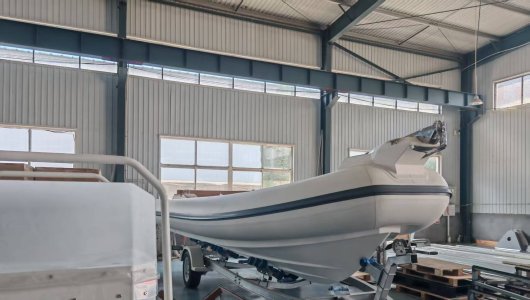 Fiberglass RIB Boat Process